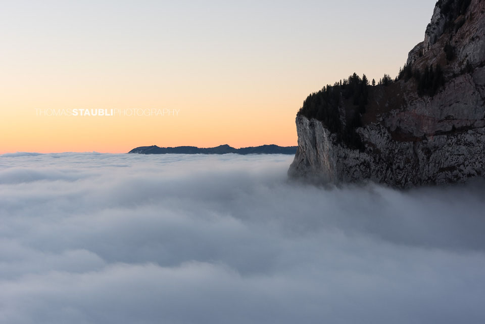Nebelmeer über der Innerschweiz