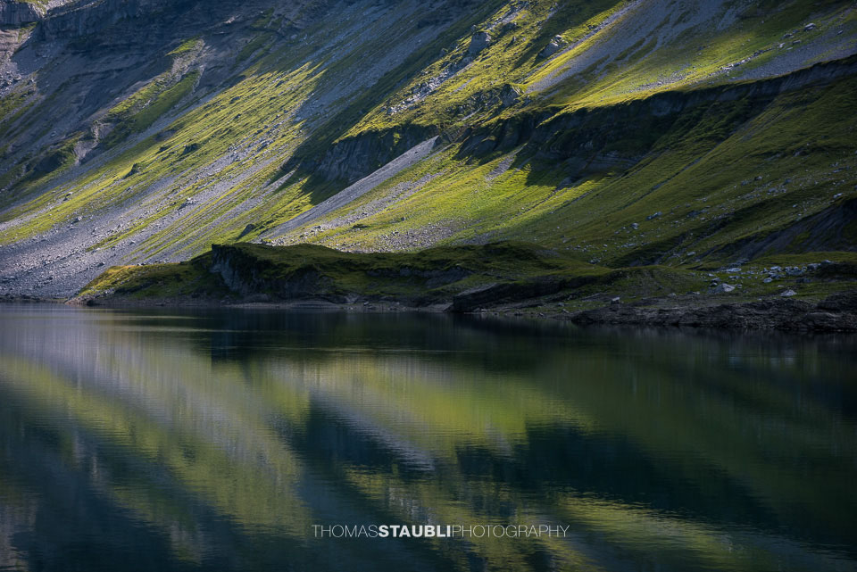 Spiegelung im Glattalpsee