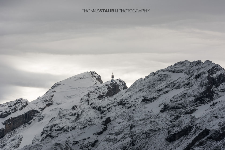 Messstation auf dem Titlis