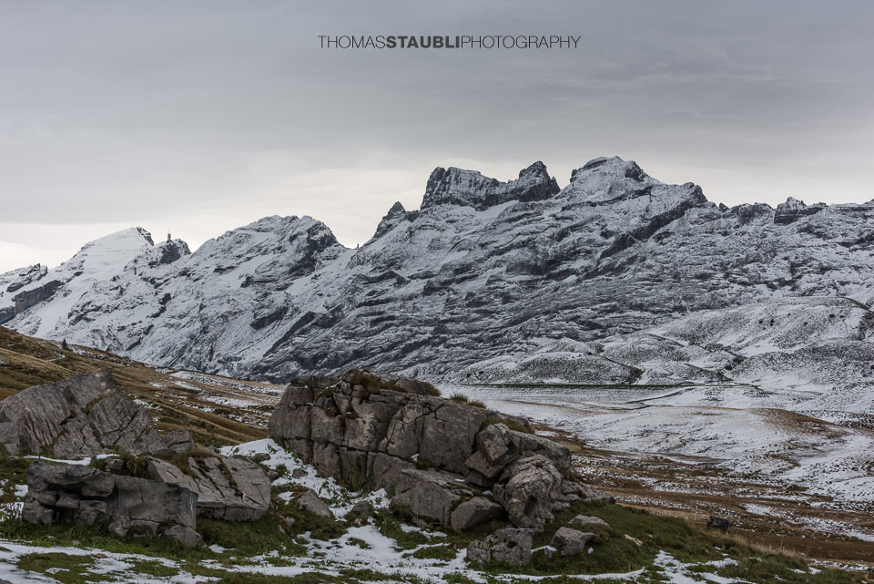Titlis, Klein Titlis, Reissend Nollen, Chlyn Wendestock, Gross Wendenstock, Pfaffenhuet, Mären