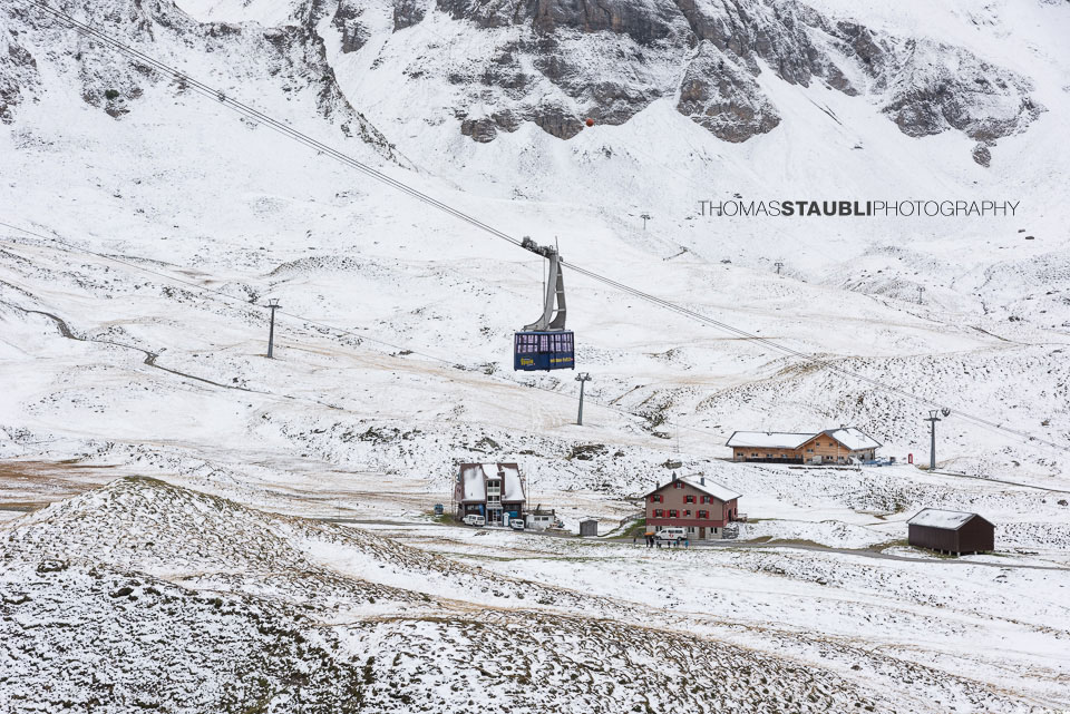 Schnee auf der Melchsee-Frutt