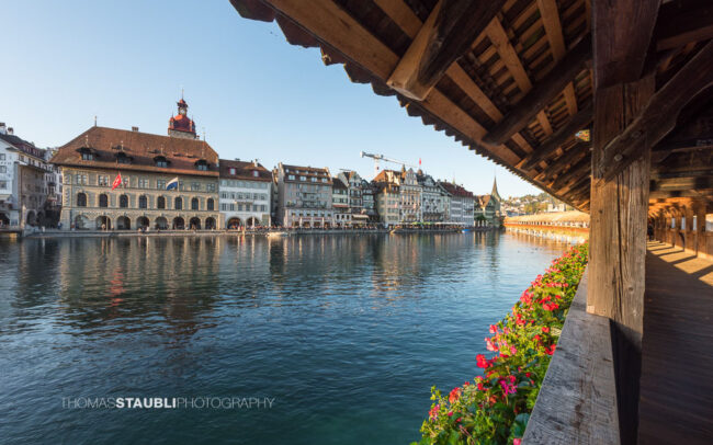 Blick von der Kapellbrücke