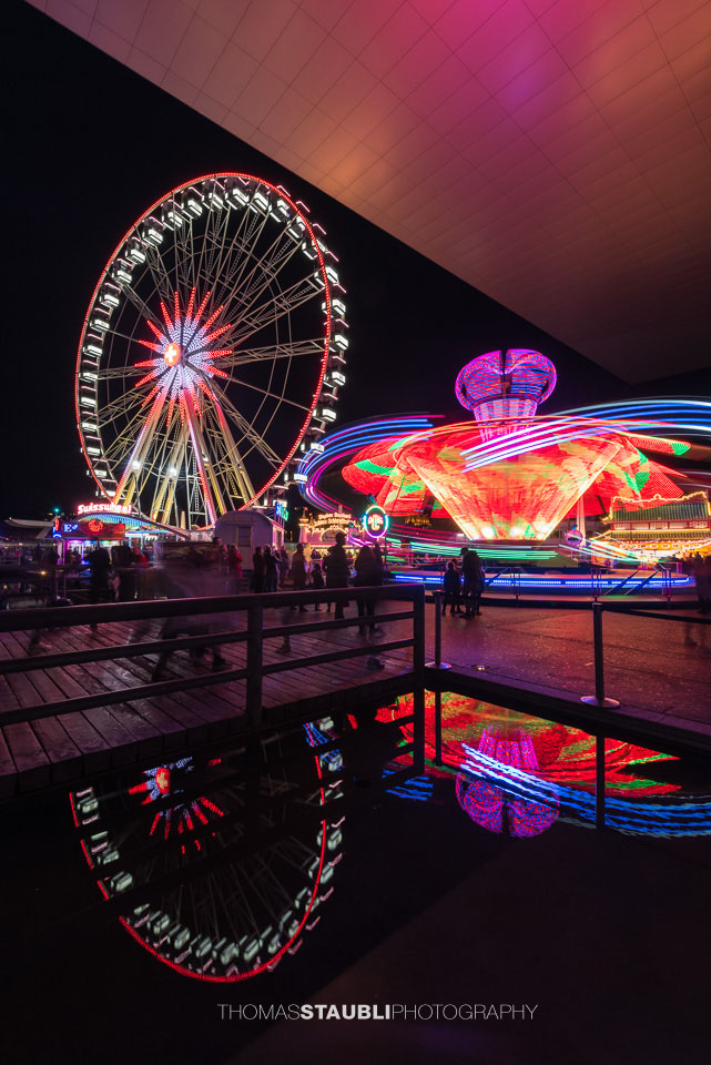 Chilbi an der Hebstmesse in Luzern