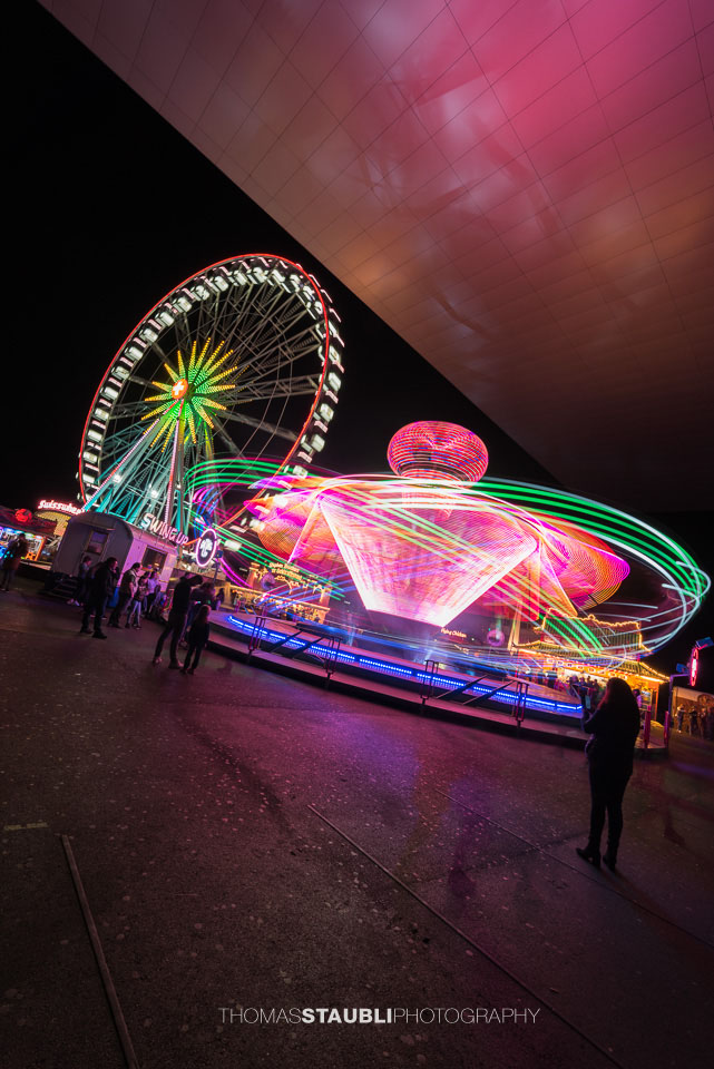 Chilbi an der Hebstmesse in Luzern