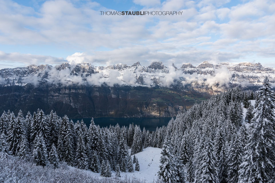 Blick zu den Churfirsten