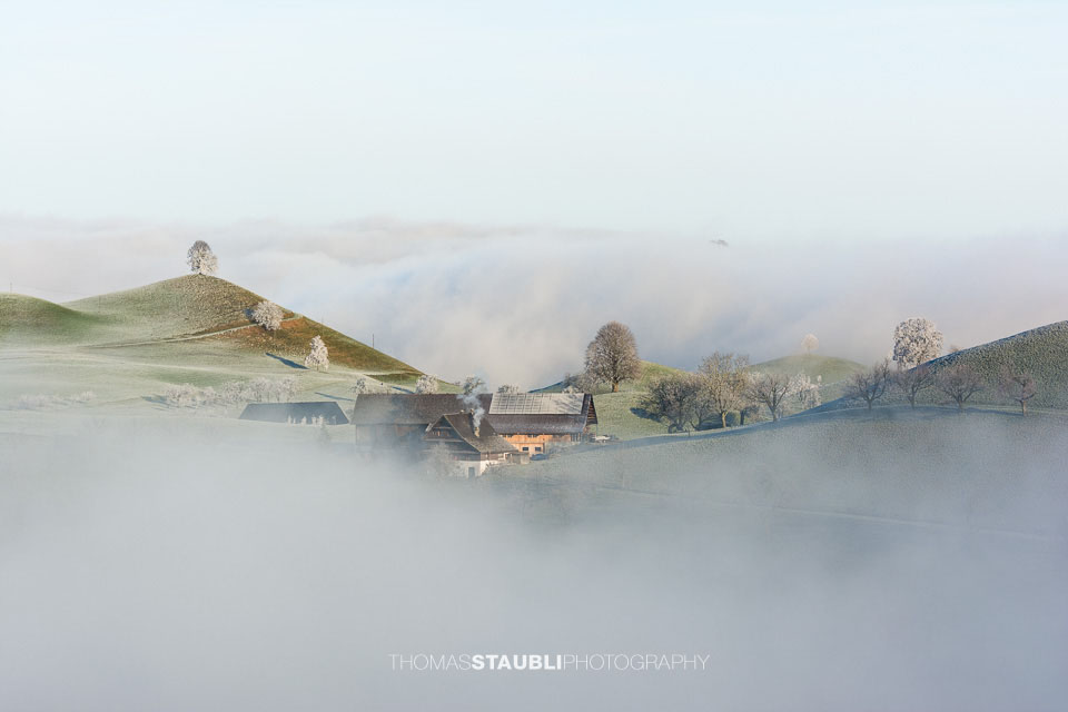 Schwand über dem Nebelmeer