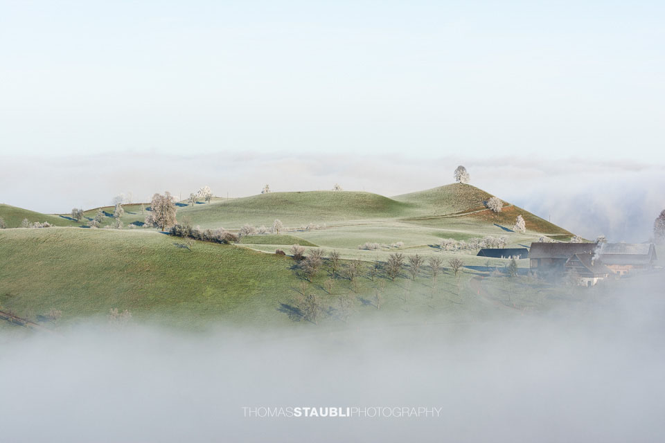 Schwand über dem Nebelmeer