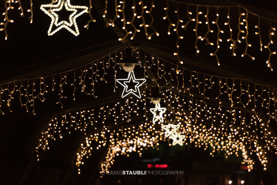 Weihnachtsbeleuchtung in Bremgarten