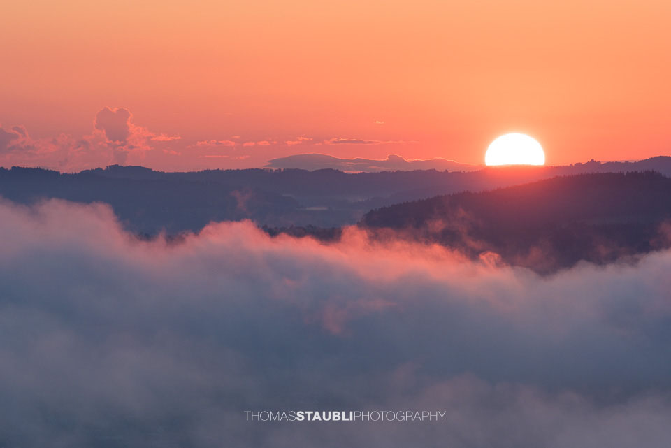 Blick vom Aussichtsturm Albis-Hochwacht