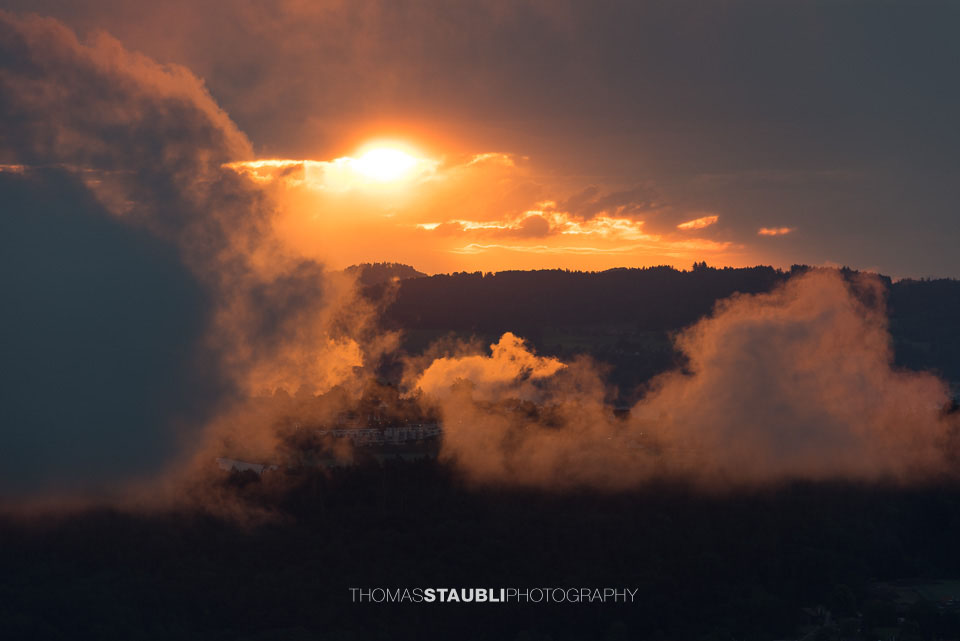 Morgenstimmung auf dem Albis