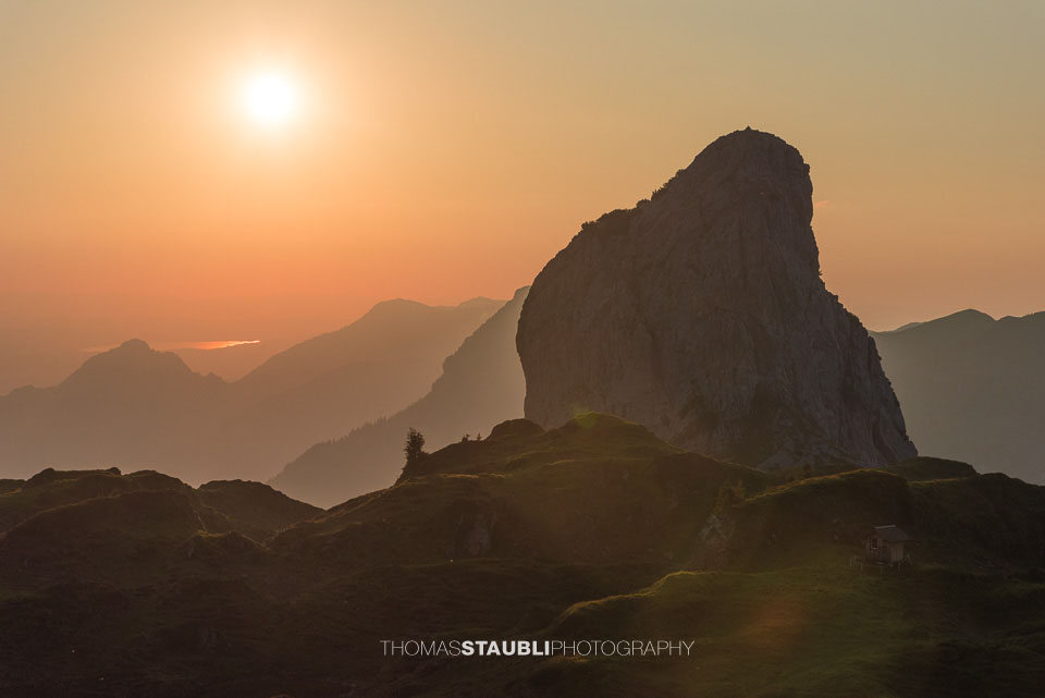 Abendsonne über dem Schmalstöckli