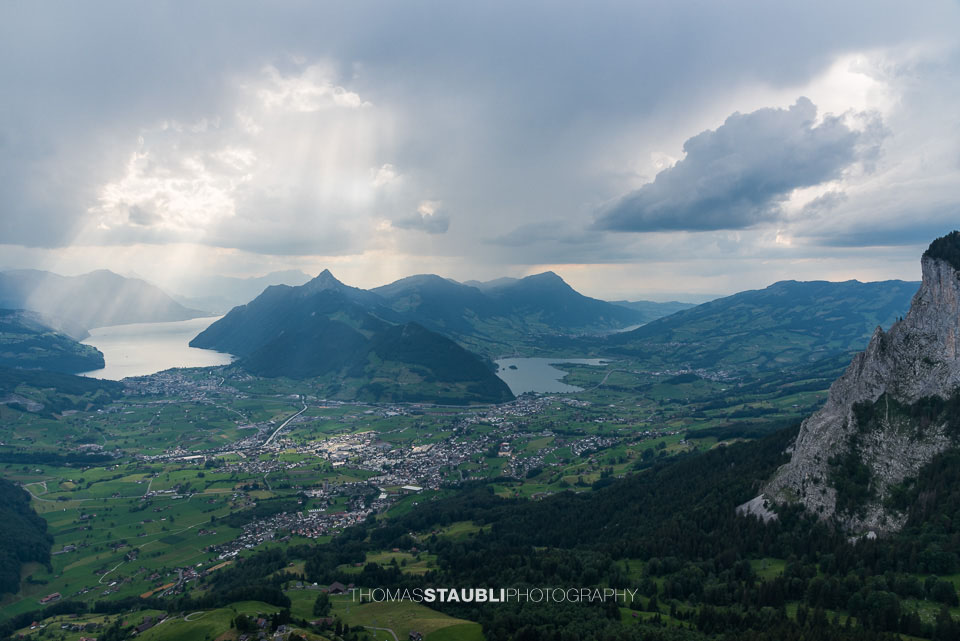 Gewitterstimmung über der Innerschweiz