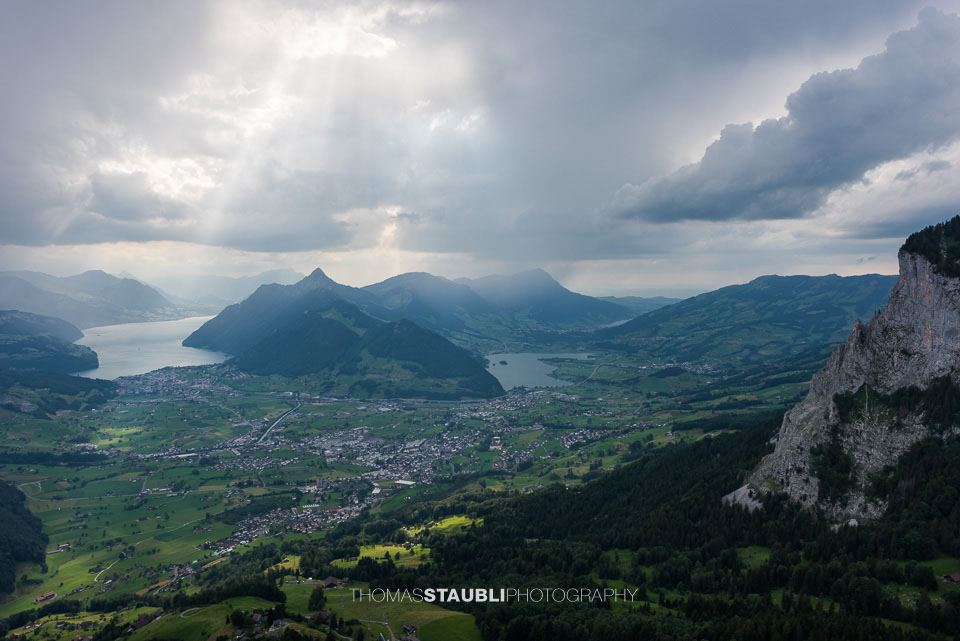 Gewitterstimmung über der Innerschweiz