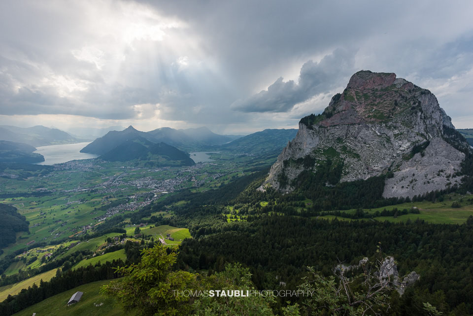 Gewitterstimmung über der Innerschweiz