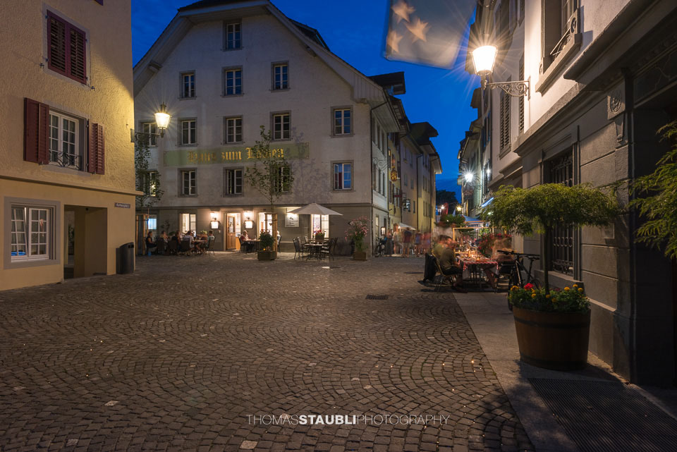 Bremgarten in der Nacht