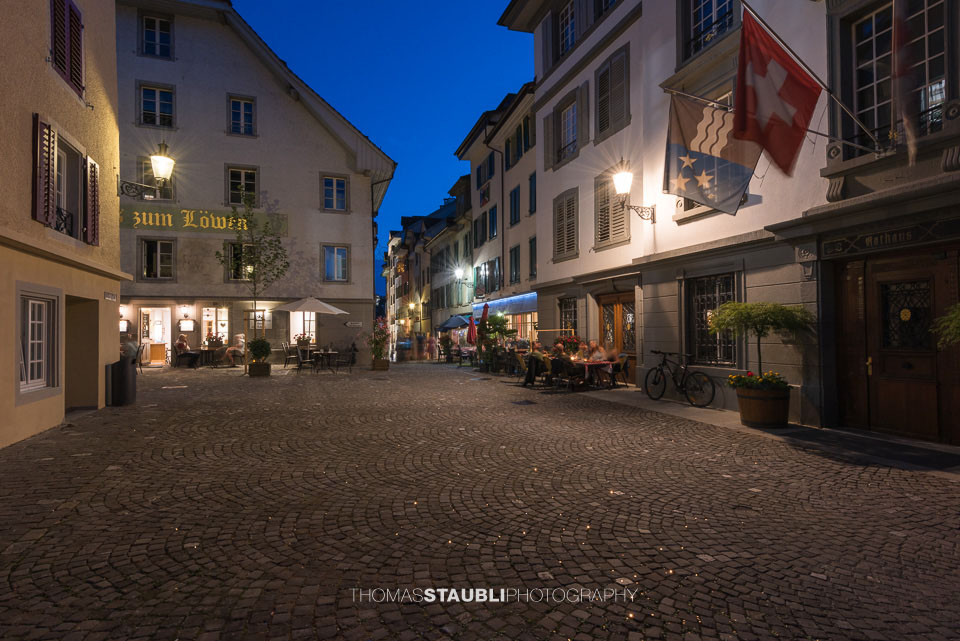 Bremgarten in der Nacht