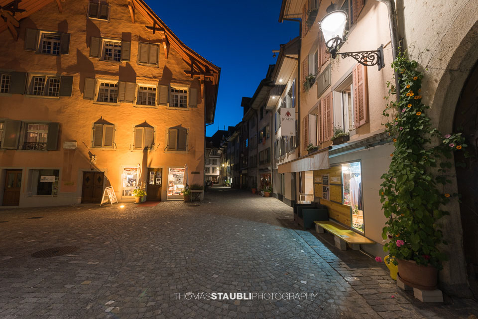 Bremgarten in der Nacht