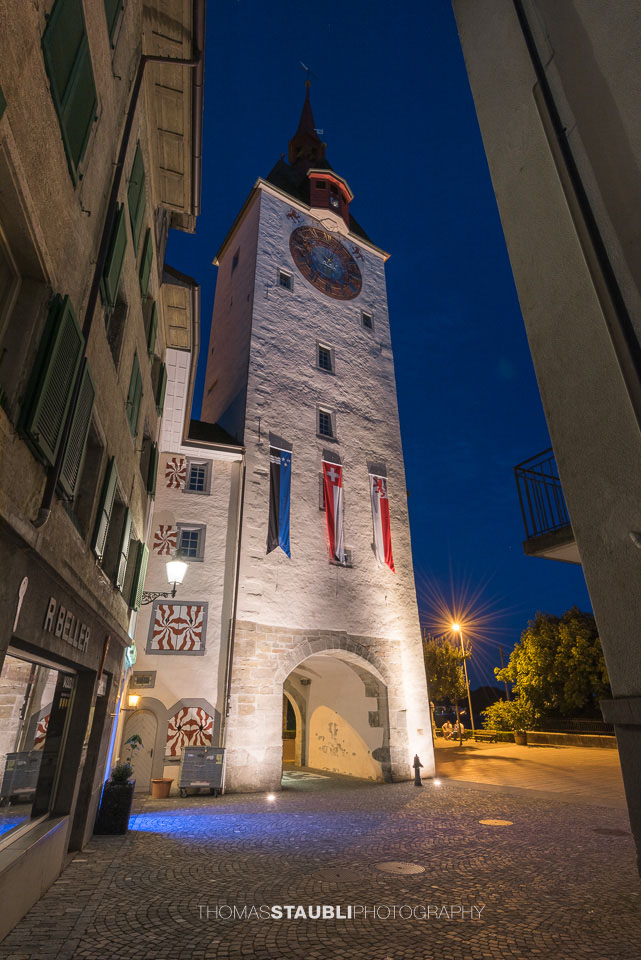 Bremgarten in der Nacht