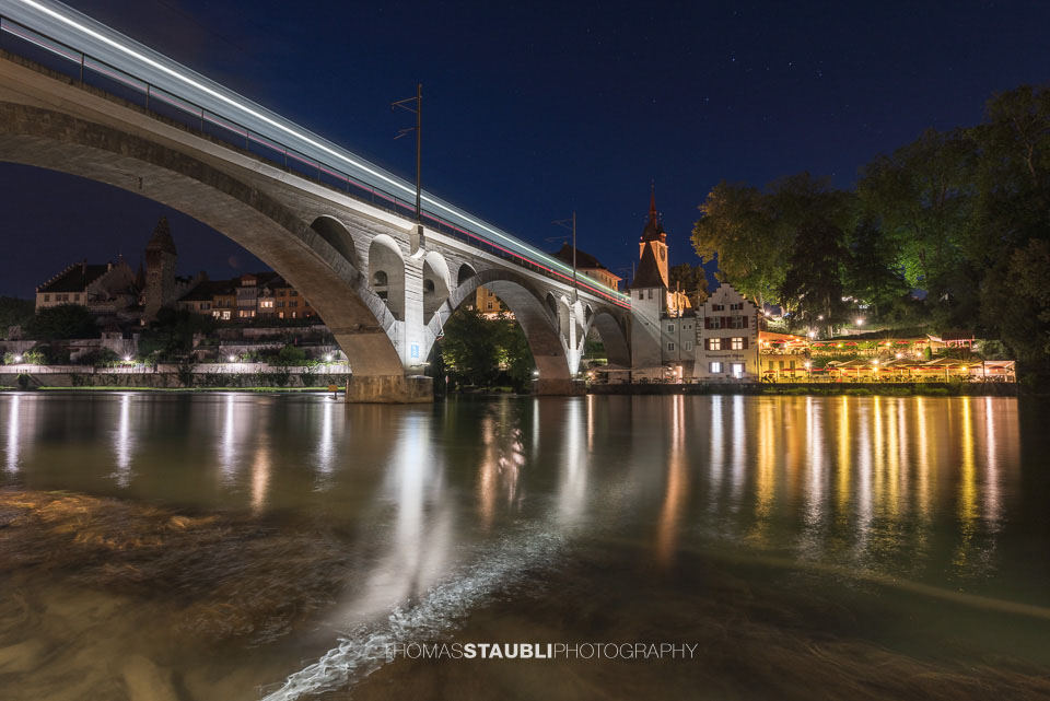 Bremgarten in der Nacht