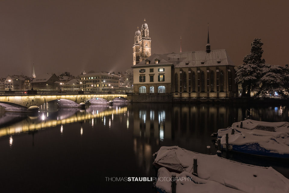 Zürich im Winter