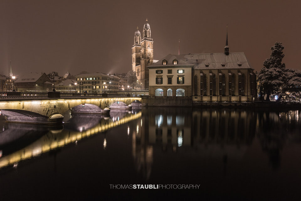 Zürich im Winter