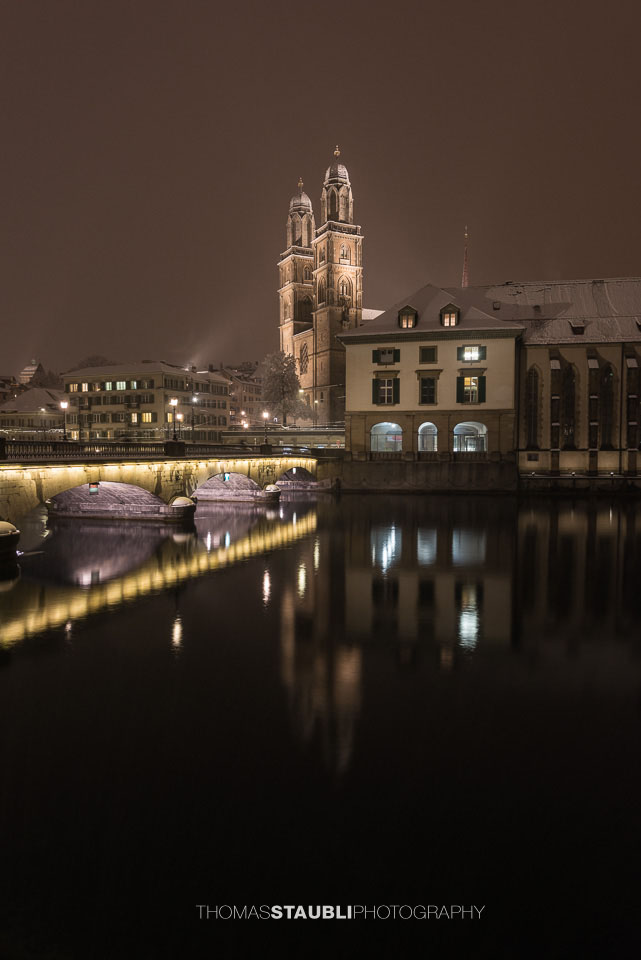 Zürich im Winter
