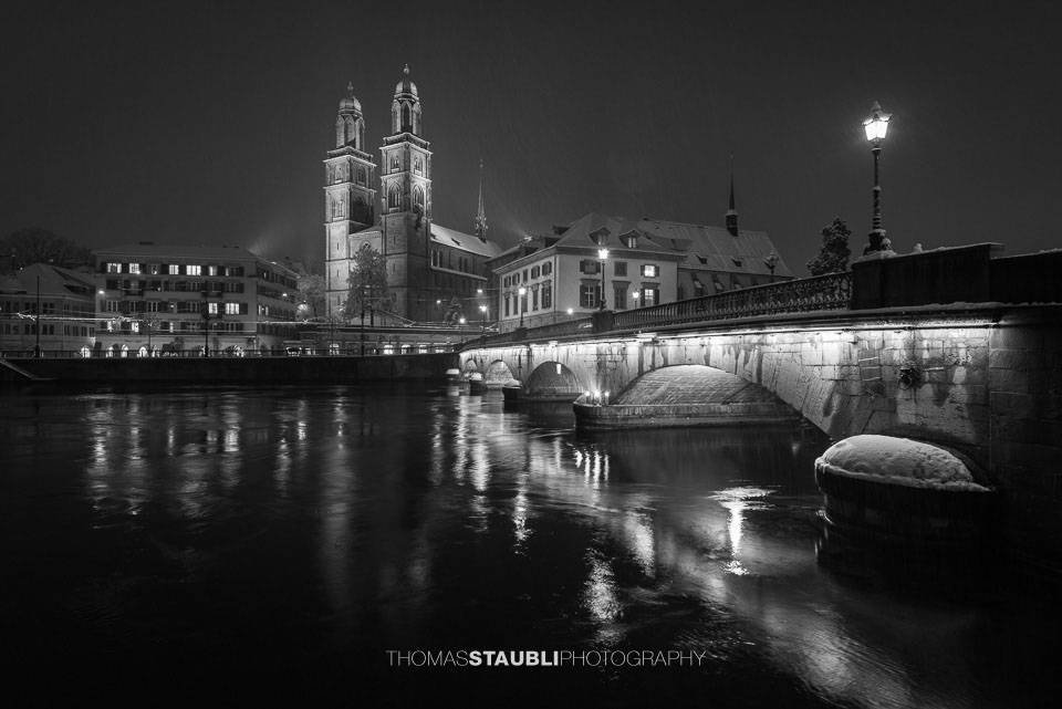 Zürich im Winter