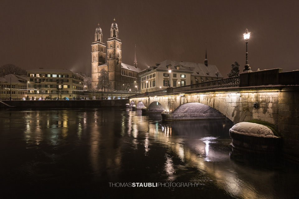 Zürich im Winter