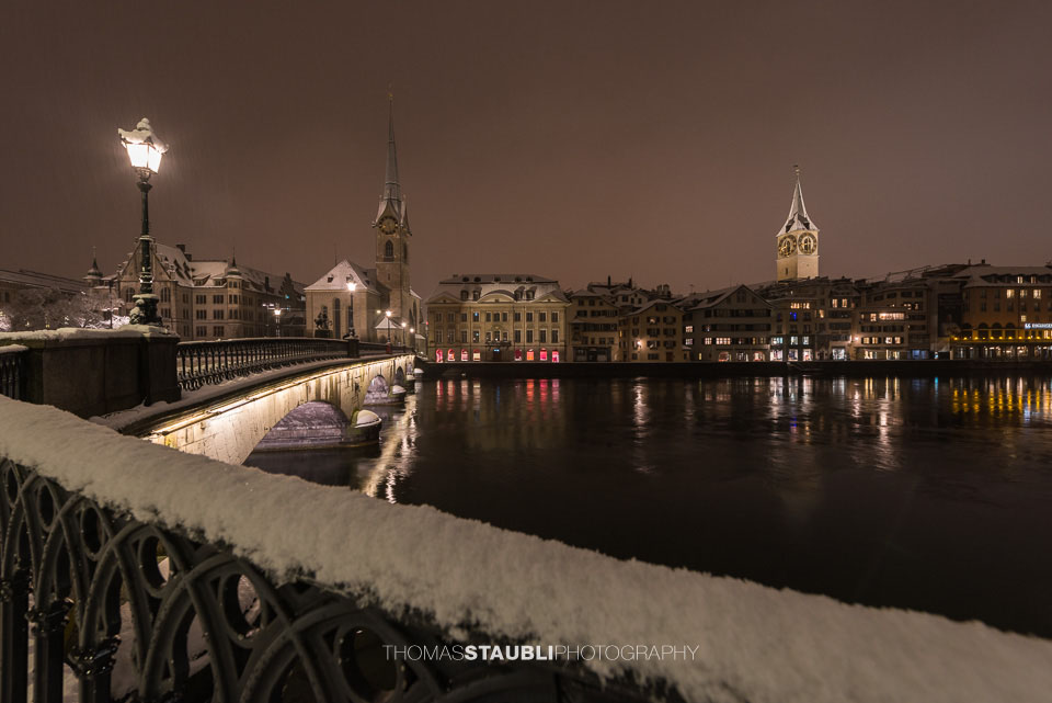 Zürich im Winter