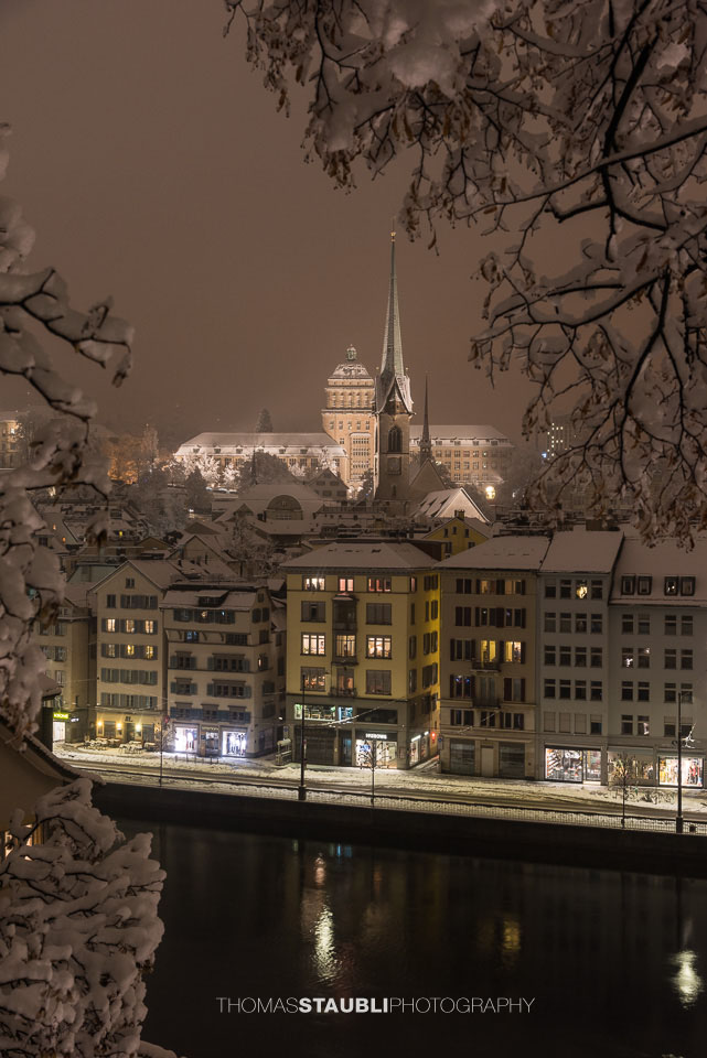 Zürich im Winter