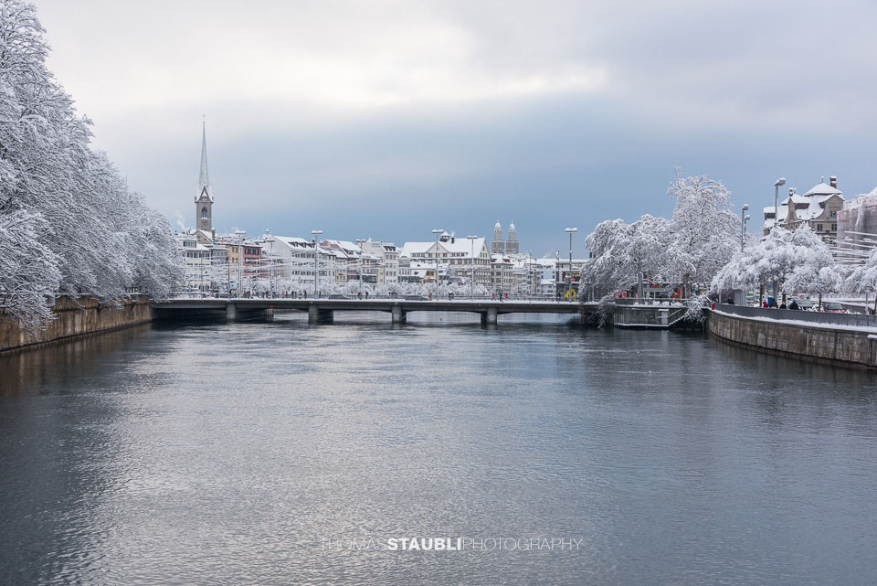 Zürich im Winter