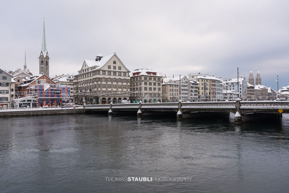 Zürich im Winter