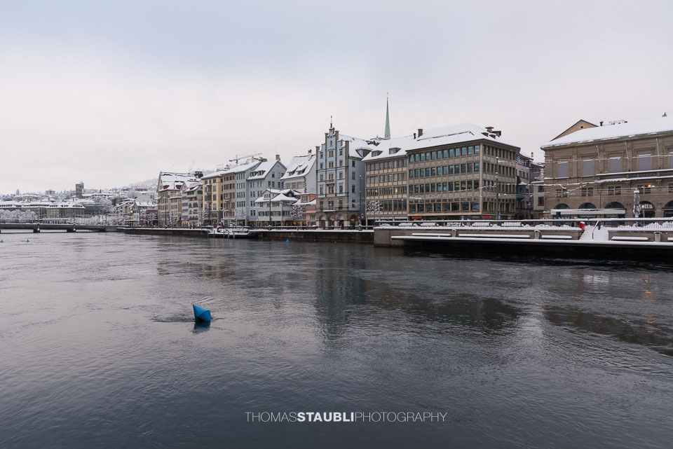 Zürich im Winter