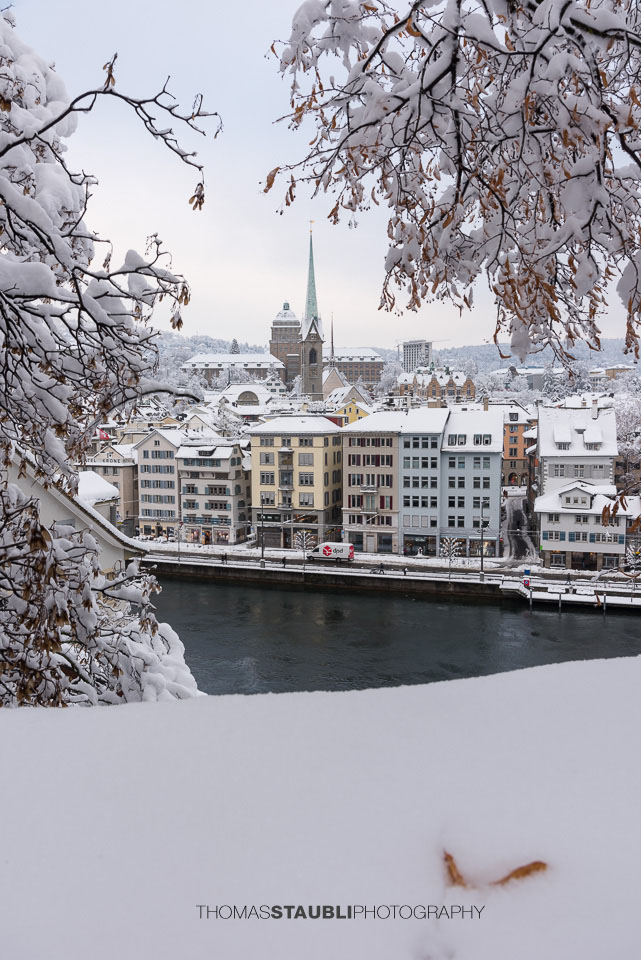 Zürich im Winter