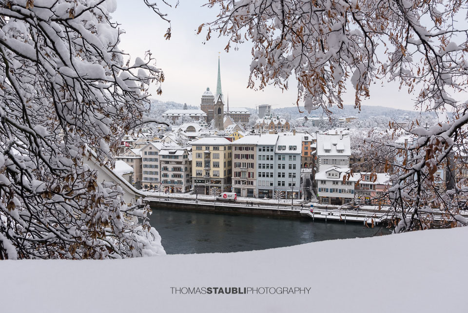 Zürich im Winter