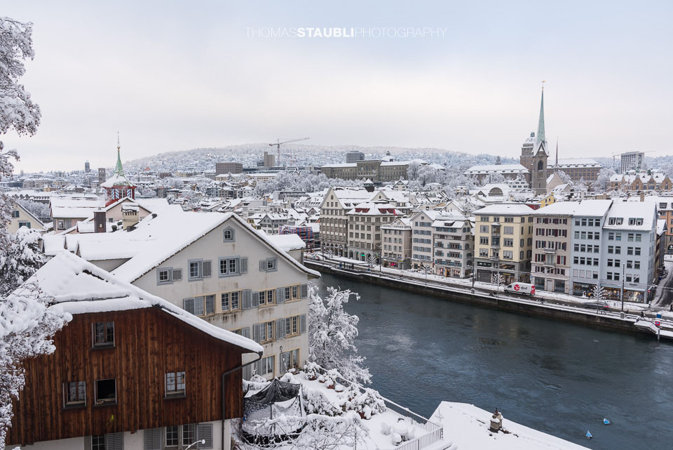 Zürich im Winter