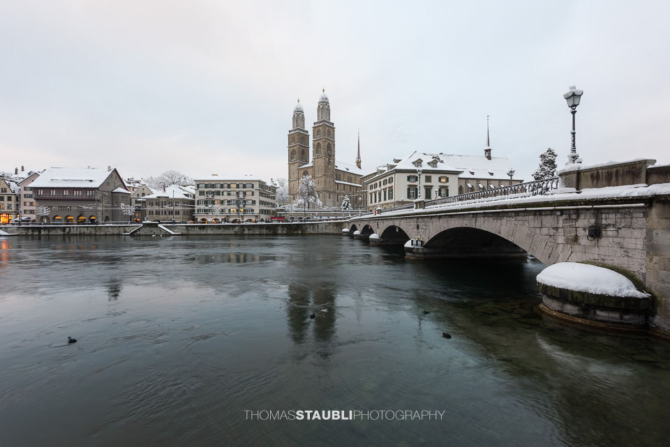 Zürich im Winter