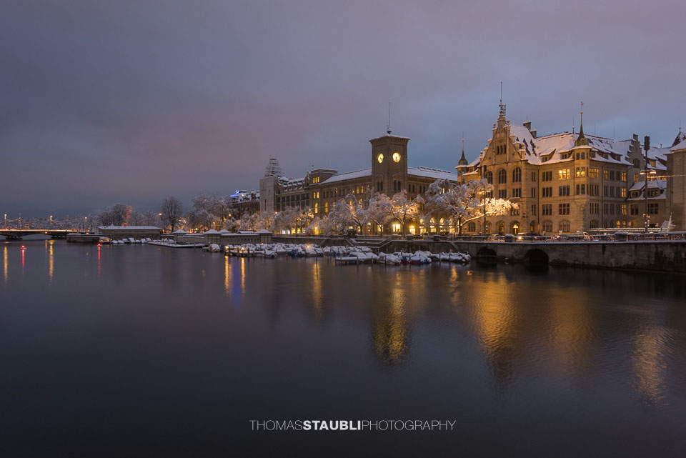 Zürich im Winter