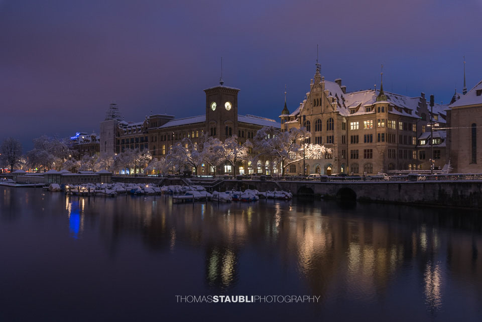 Zürich im Winter