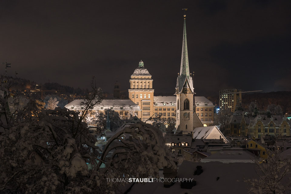 Zürich im Winter