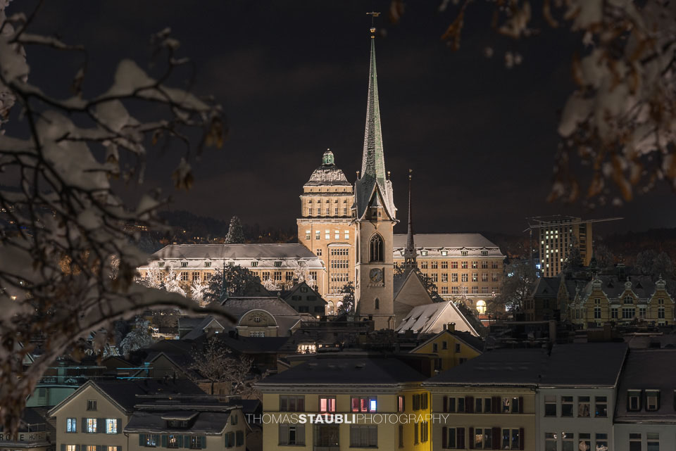 Zürich im Winter