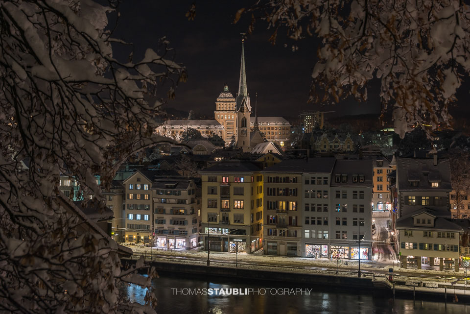 Zürich im Winter