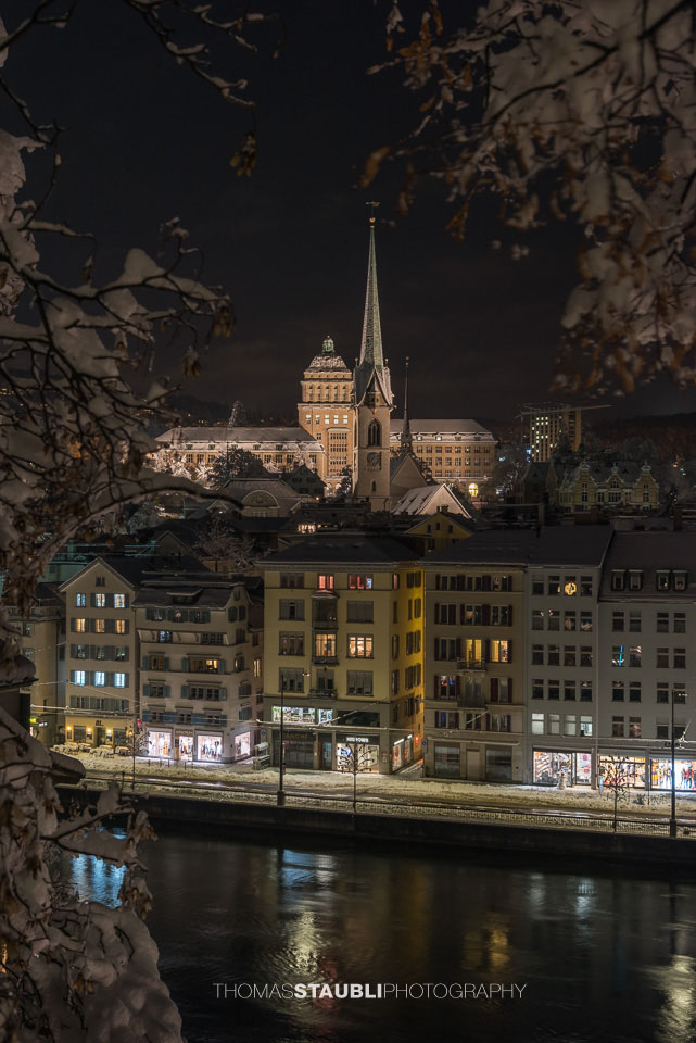Zürich im Winter
