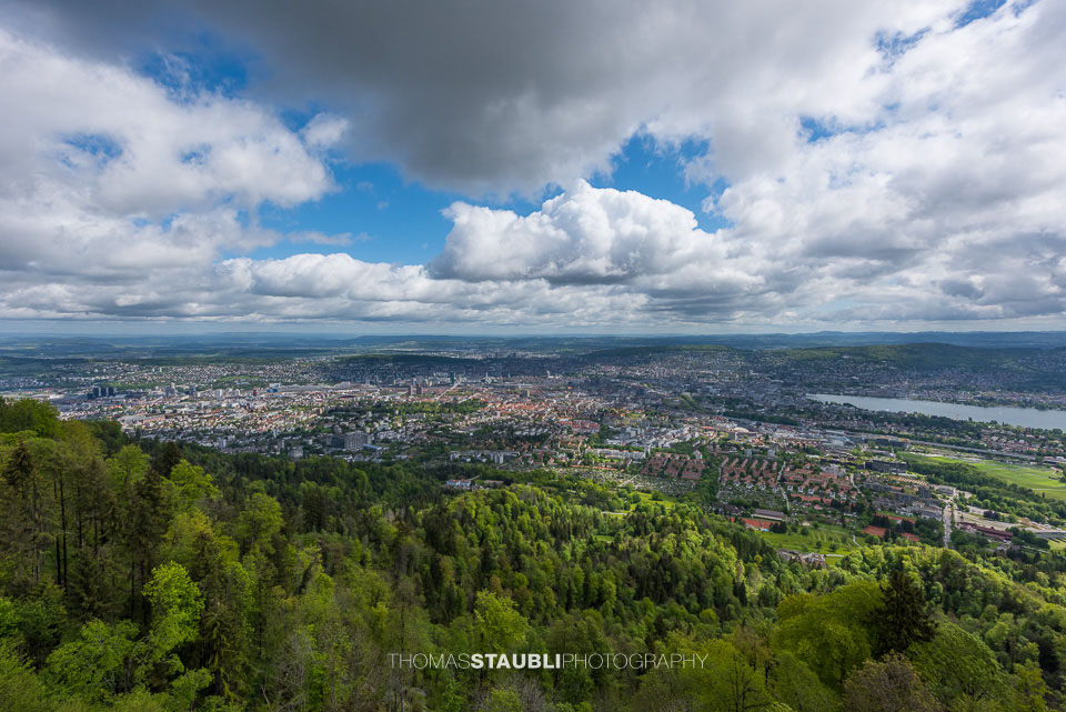 Blick vom Uetliberg
