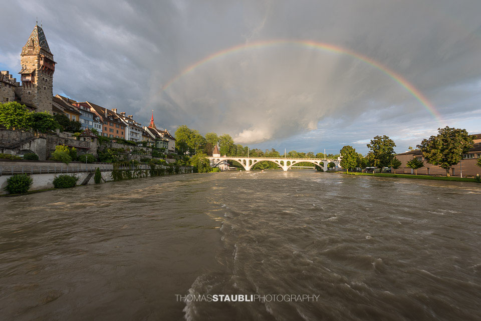 Regenbogen über Bremgarten