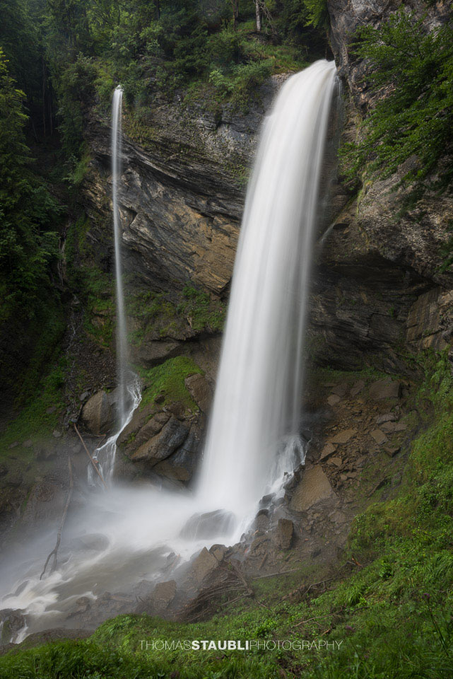 Berschnerfall im Sommer