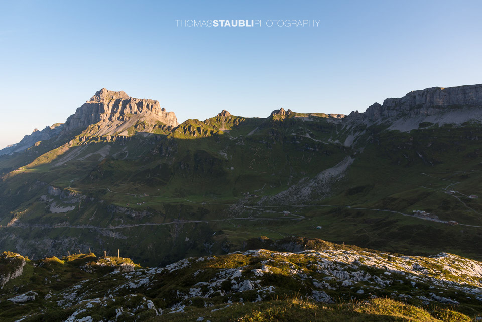 Blick ins Schächental mit den Schächentaler Windgällen