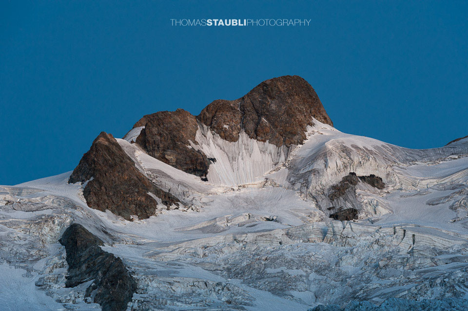 der Piz Sella im Abendlicht