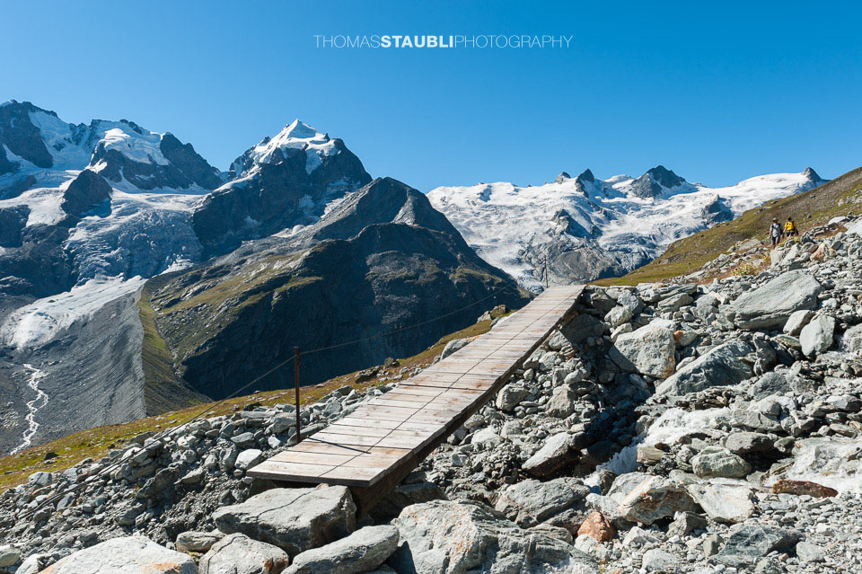 Bergpanorama im Val Roseg