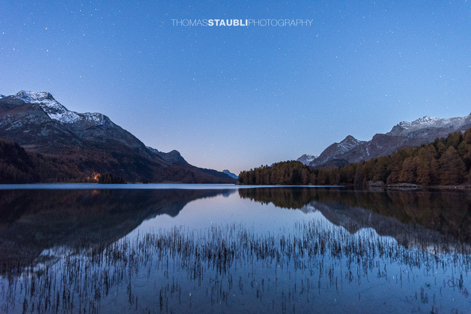 Sternenhimmel über dem Lej da Segl